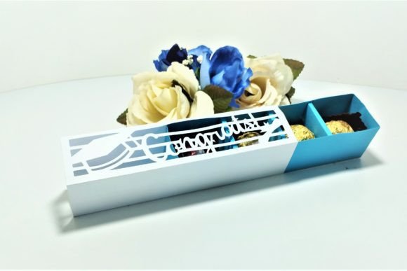 3D SVG Graduation Chocolate Box for Local Branding