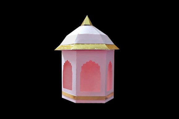 DIY Jharokha: 3D Papercraft for Embroidery