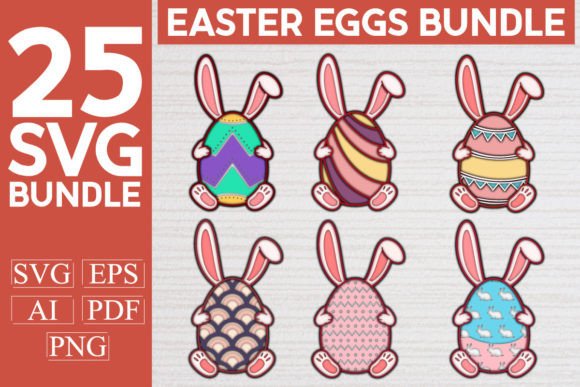 Easter Eggs 3D SVG: Laser Cutting & Spring Easter Assets