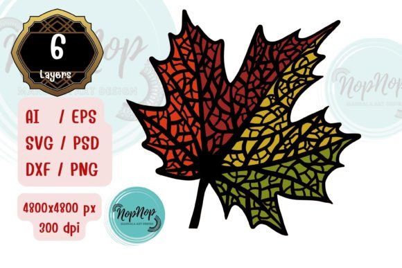 Maple 3D SVG: Layered Shapes for Crafters