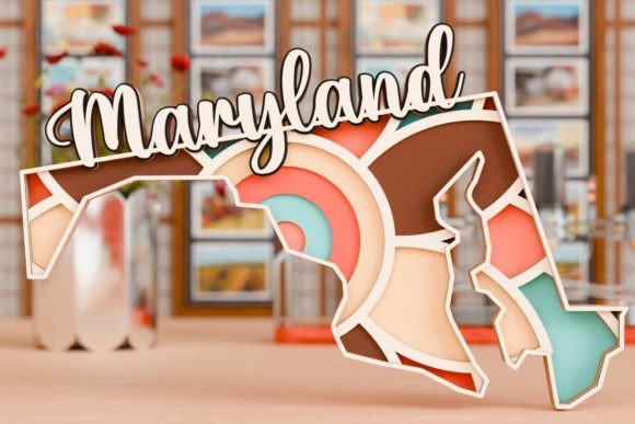 Maryland 3D SVG Paper Cut: A Brand Design Review