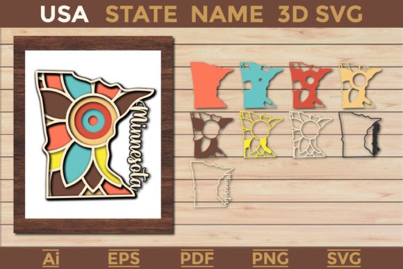 Minnesota 3D SVG Paper Cut: A Designer's Review