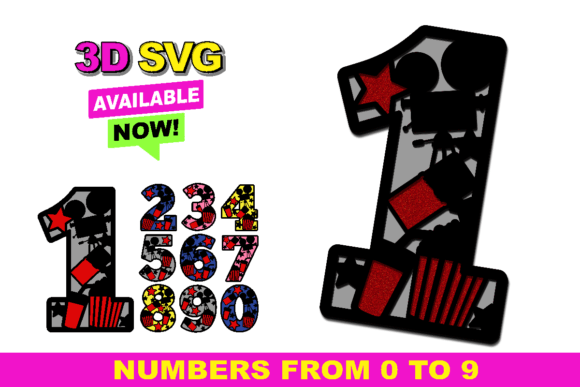 Movies Numbers 3D SVG: An Embroidery Designer’s Review