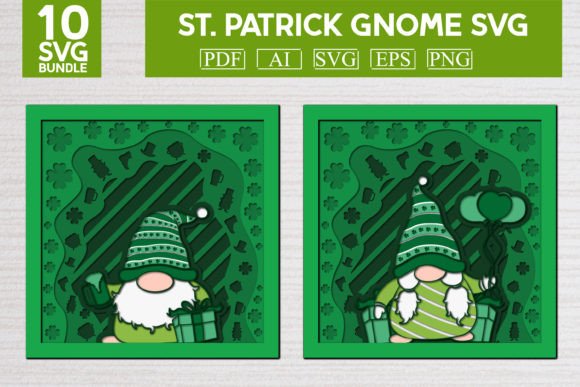 St. Patrick Gnome Bundle 3D SVG: A Makerβs Review